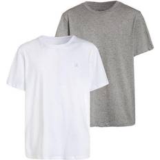 Multifärgade T-shirts Calvin Klein Boy's Lounge T-shirts 2-pack - Black/White (B70B793300)