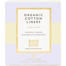 DeoDoc Mensskydd DeoDoc Organic Cotton Liners 24-pack
