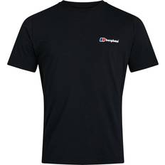 Berghaus Bomull - Herr T-shirts Berghaus Organic Classic Logo T-shirt - Black