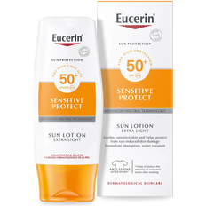 Eucerin Flaskor Solskydd Eucerin Sensitive Protect Sun Lotion Extra Light SPF50+ 150ml