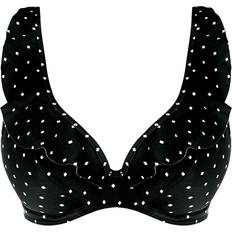 Volanger Bikiniöverdelar Freya Jewel Cove High Apex Bikini Top - Black