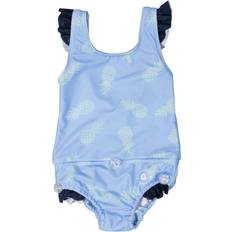 3-6M Baddräkter Barnkläder Geggamoja UV Swimsuit Baby - Pineapple