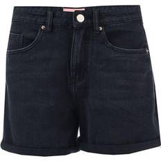 Only Dam Shorts Only Regular Fitted Denim Shorts - Black/Black Denim