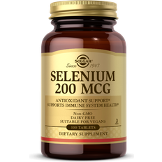 Solgar E-vitaminer Vitaminer & Mineraler Solgar Selenium 200mcg (Yeast Free) 100 st