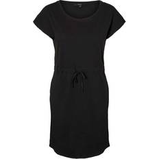 14 - Enfärgade - Korta klänningar Vero Moda April Short Dress - Black