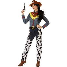 Vilda västern - Väskor Maskeradkläder Th3 Party Adults Cowboy Woman Costume
