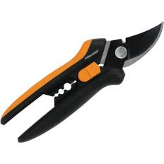 Orange Trädgårdssaxar Fiskars Solid Pruning Snip SP14