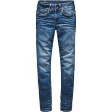 G-Star Midge Saddle Straight Jeans - Medium Indigo Aged