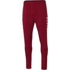 JAKO Premium International Training Pants Unisex - Wine Red