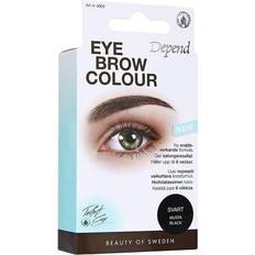Svarta Ögonbryns- & Ögonfransfärger Depend Eyebrow colour #4020 Black