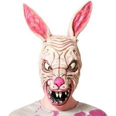 Beige Maskeradkläder Th3 Party Mask Halloween Kanin Latex