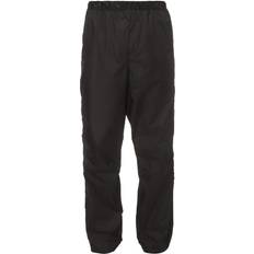 Polyester Regnbyxor Vaude Fluid Full-Zip Pants II - Black