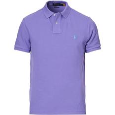 Polo Ralph Lauren Herr - Lila Överdelar Polo Ralph Lauren Custom Slim Fit Polo Shirt - Hampton Purple