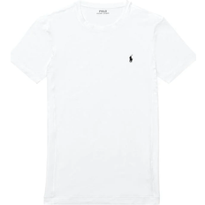 Herr - M - Vita Överdelar Polo Ralph Lauren Short Sleeve Crew Neck Jersey T-shirt - White/Navy
