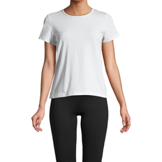 Dam - Elastan/Lycra/Spandex - Vita T-shirts Casall Essential Mesh Detail T-shirt - White