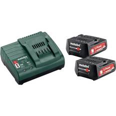 Metabo Batterier Batterier & Laddbart Metabo Basic Set 12V 2x2,0 Ah