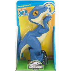 Fisher Price Plastleksaker Actionfigurer Fisher Price Imaginext Jurassic World Raptor XL