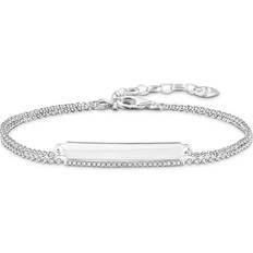 Thomas Sabo Diamanter Armband Thomas Sabo Bridge Bracelet - Silver/Diamonds