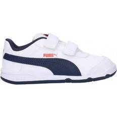 Puma Infant Stepflex 2 SL VE - White/Peacoat/Cherry Tomato