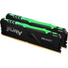 Kingston Fury Beast RGB Black DDR4 3600MHz 2x8GB (KF436C17BBAK2/16)