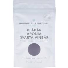 E-vitaminer - Förbättrar muskelfunktion Vitaminer & Mineraler Nordic Superfood Blåbär Aronia,Svarta Vinbär 80g