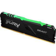 16 GB - DDR4 RAM minnen Kingston Fury Beast RGB DDR4 3600MHz 16GB (KF436C18BBA/16)