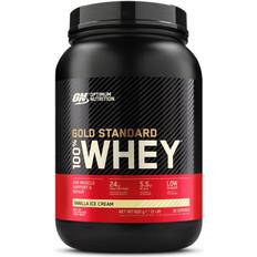 Vegetabiliska proteiner Vitaminer & Kosttillskott Optimum Nutrition 100% Gold Standard Whey Protein Vanilla Ice Cream 900g
