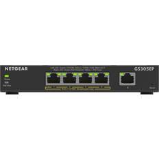 Netgear Gigabit Ethernet - PoE+ Switchar Netgear GS305EP