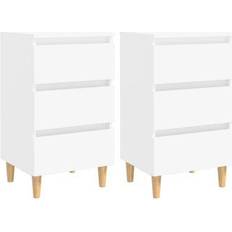 Dagbäddar Möbler vidaXL Cabinet Sängbord 35x40cm 2st