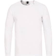 Replay T-shirts & Linnen Replay Long Sleeved Raw Cut T-shirt - White