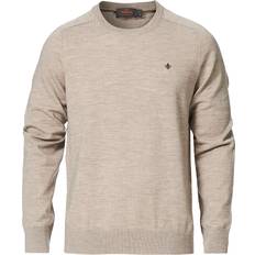 Morris Merino Oneck Sweater - Khaki