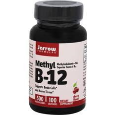 Jarrow Formulas Vitaminer & Mineraler Jarrow Formulas Methyl B 12 500mcg Cherry 100 st