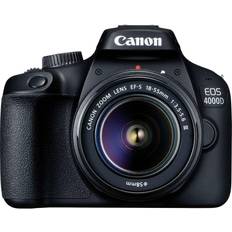 DSLR-kameror Canon EOS 4000D + EF-S 18-55mm F3.5-5.6 III