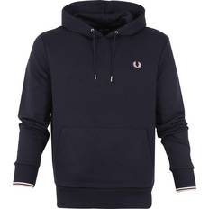 Fred Perry Tröjor Fred Perry Tipped Hooded Sweatshirt - Navy