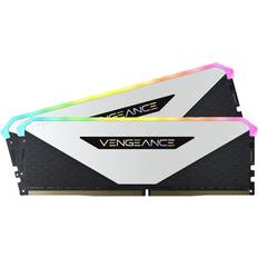 DDR4 - Vita RAM minnen Corsair Vengeance RGB RT White DDR4 3600MHz 2x8GB (CMN16GX4M2Z3600C18W)