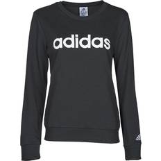 Adidas Dam - Sweatshirts Tröjor adidas Women Essentials Logo Sweatshirt - Black/White