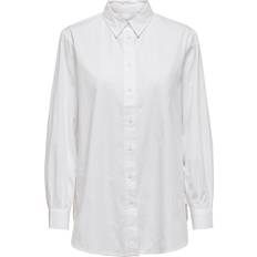 Only Skjortor Only Nora Classic Shirt - White