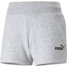 Puma Essentials Women's Sweat Shorts - Light Gray Heather