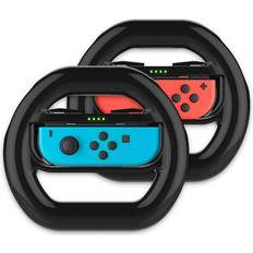 Nitho Nintendo Switch Joy-Con Wheel Pair - Black