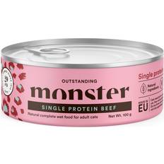 Monster Nötkött Husdjur Monster Cat Adult Single Protein Beef 0.1kg