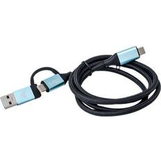 I-TEC USB-kabel Kablar I-TEC USB C-USB C/USB A 3.1 (Gen.2) 1m