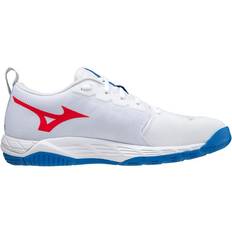 36 - Unisex Volleybollskor Mizuno Wave Supersonic 2 - White/Red/French Harbor Blue