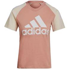 Adidas Dam - Rosa - Återvunnet material T-shirts adidas Women Sportswear Colorblock T-shirt - Ambient Blush