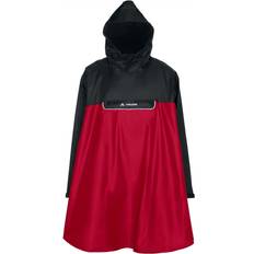 Herr - Röda Regnkläder Vaude Valero Rain Poncho - Indian Red