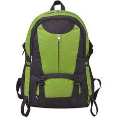 Vandringsryggsäckar vidaXL Hiking Backpack 40L - Black/Green
