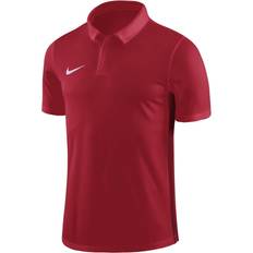 Nike Herr - Polyester - Röda Pikétröjor Nike Academy 18 Performance Polo Shirt Men - University Red/Gym Red/White