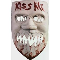 Vit Ansiktsmasker Trick or Treat Studios Adults The Purge Kiss Me Mask