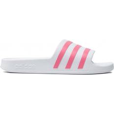 Skum Slides adidas Adilette Aqua Slides - Cloud White/Rose Tone/Cloud White