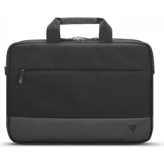 V7 Professional Eco-Friendly Topload Briefcase Laptop Case 14" - Black