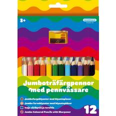Kärnan Jumbo Coloured Pencils with Sharpener